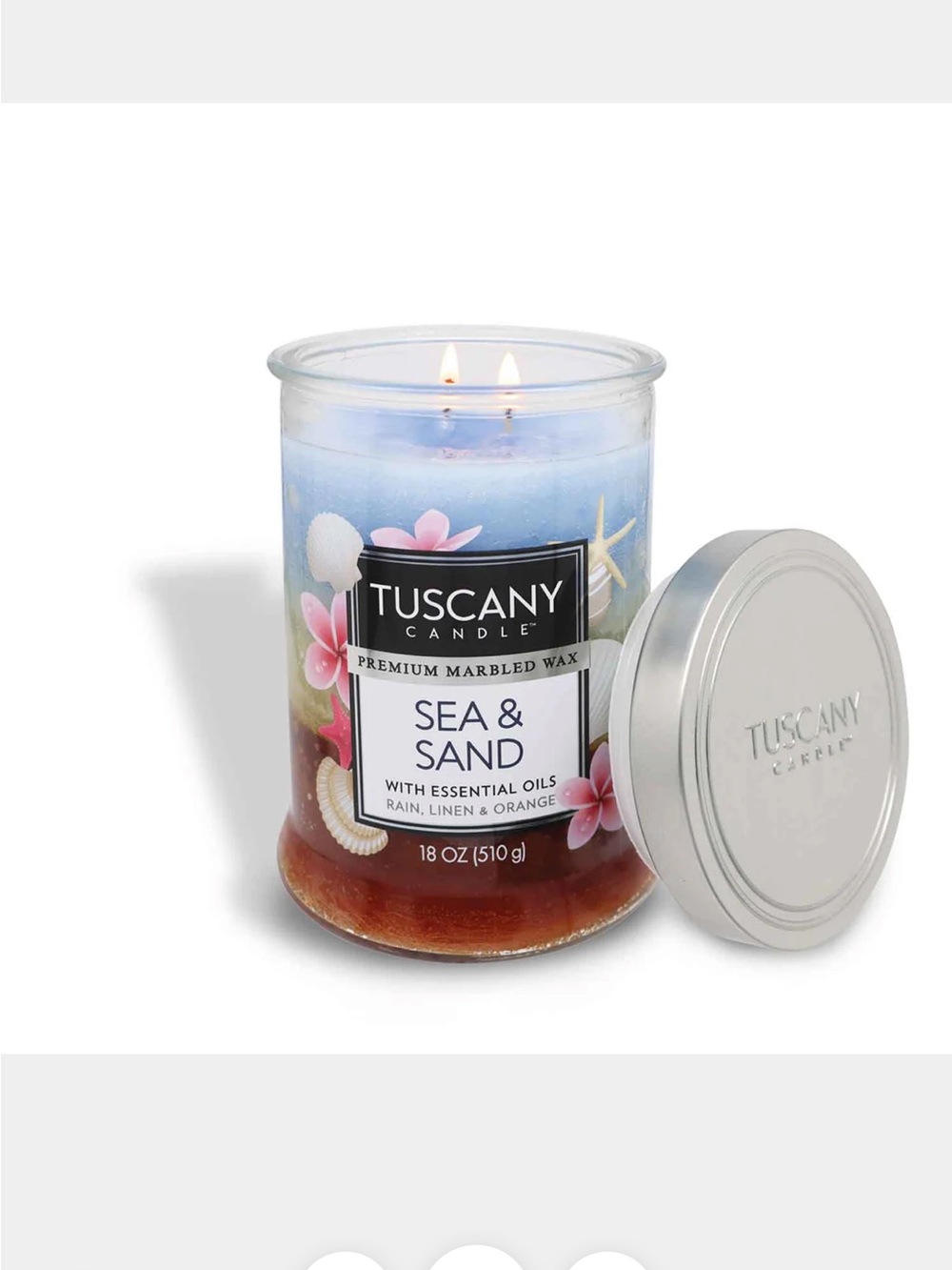 Tuscany Sea & Sand Candle - Picture 3 of 10